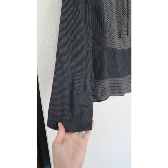 Wild Rose‎ Vintage Women's Tie Neck Layered Lagenlook Blouse. Size 12 - Picture 7 of 9